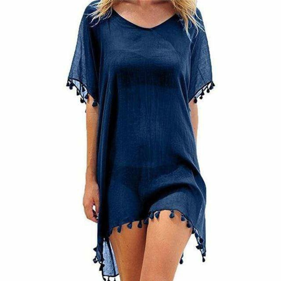 Plus Size Boho Beach Hut Beach | Boho Beach Hut Summer Beach Cover Up- Multiple Colors Swim