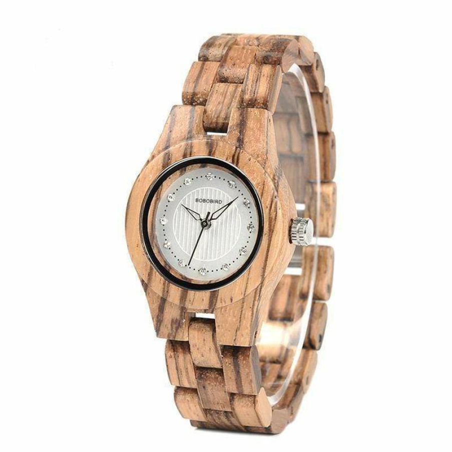 Watches Boho Beach Hut Beach | Boho Beach Hut Bobo Bird Wooden Watch- 2 Colors