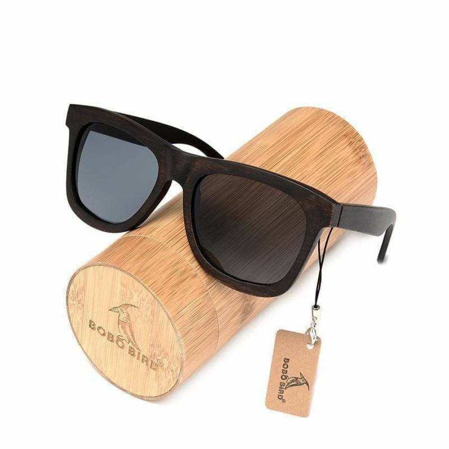 Sunglasses Boho Beach Hut Beach | Boho Beach Hut Bobo Bird Wooden Sunglasses- Polarized Lenses With Wooden Gift Box Women'S Sunglasses