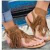 Footwear Boho Beach Hut Beach | Boho Beach Hut Boho Summer Tassel Sandals