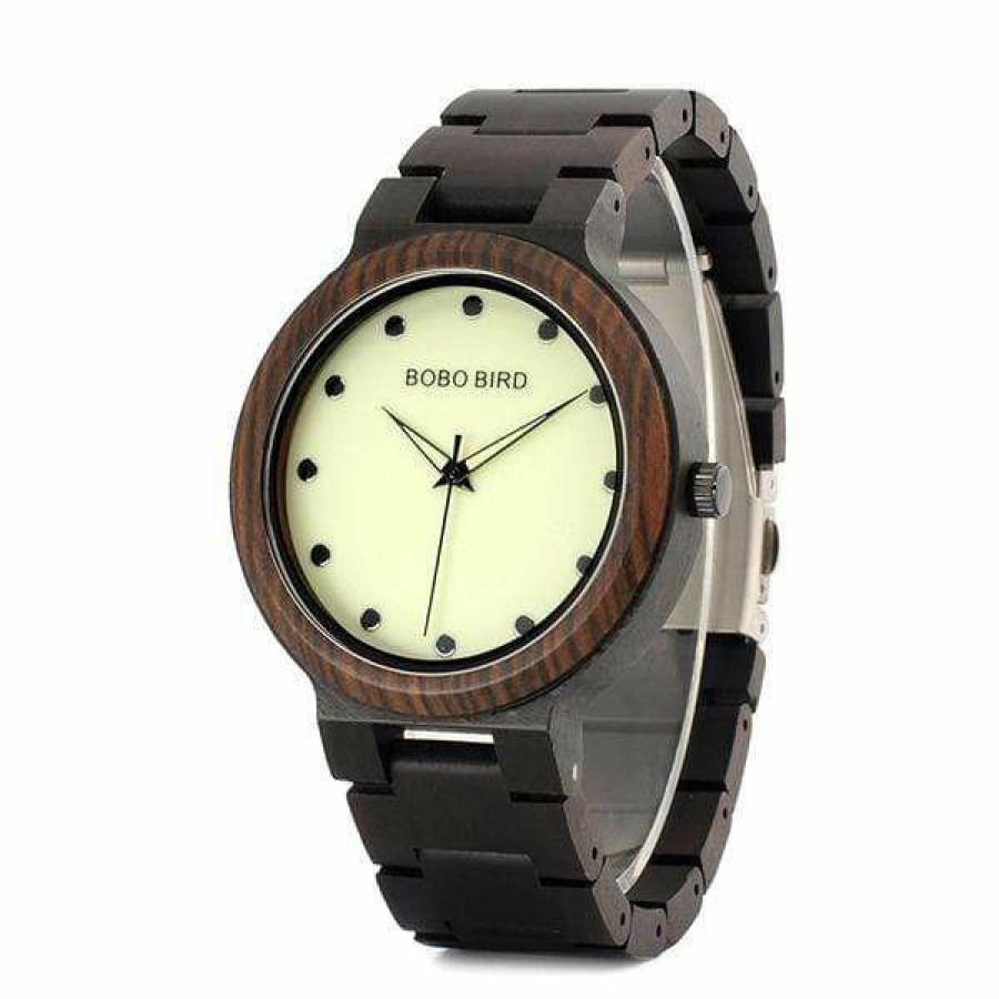 Watches Boho Beach Hut Beach | Boho Beach Hut Bobo Bird Wooden Watch Quartz