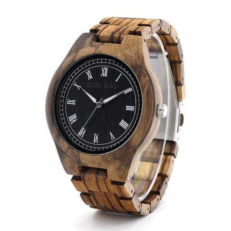 Watches Boho Beach Hut Beach | Boho Beach Hut Men'S Watches Bobo Bird Wooden Watch